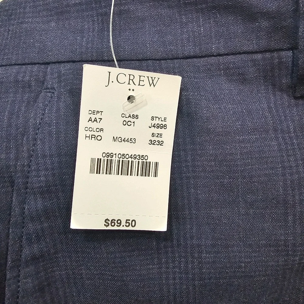 J. Crew Men's Bedford Dress Pants Size‎ 32x32